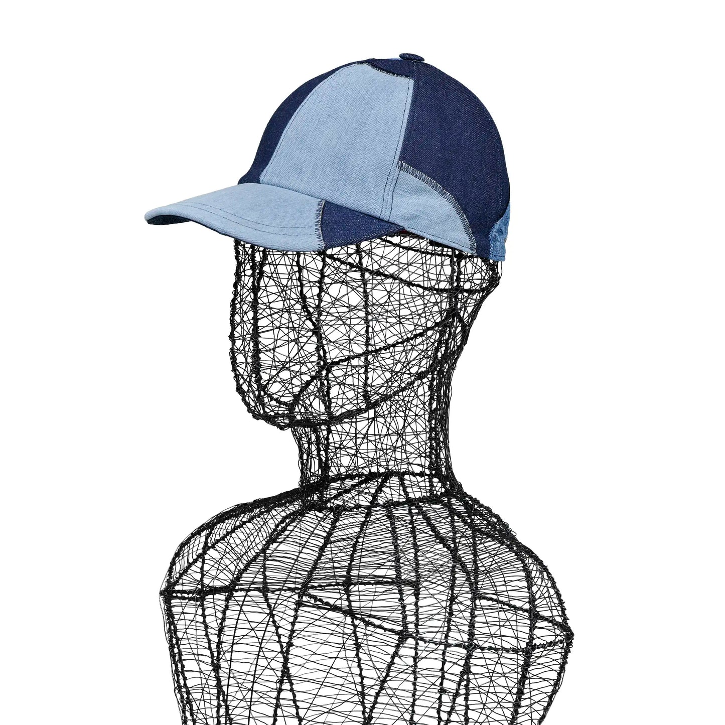 Baseball in denim patchwork chiaro KOI COLLECTION