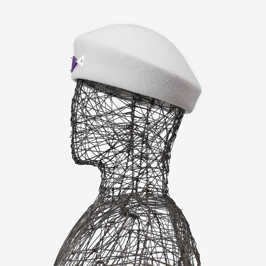 Basco asimmetrico in feltro lana LICINI COLLECTION