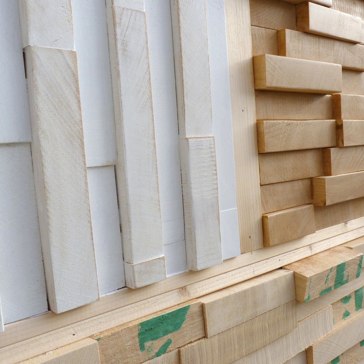 Organic Wood Paneling