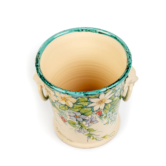 Portaghiaccio con fiori