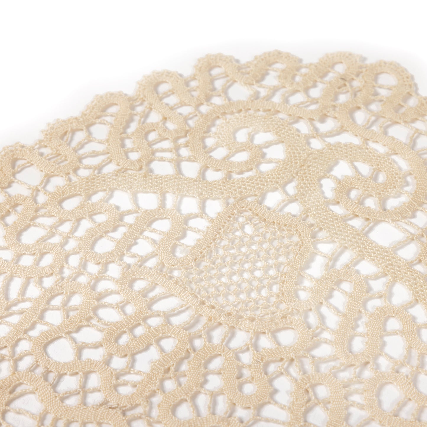 Centrotavola écru ovale