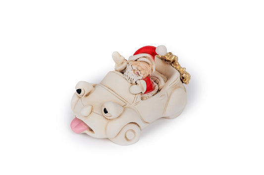 Babbo Natale in macchina