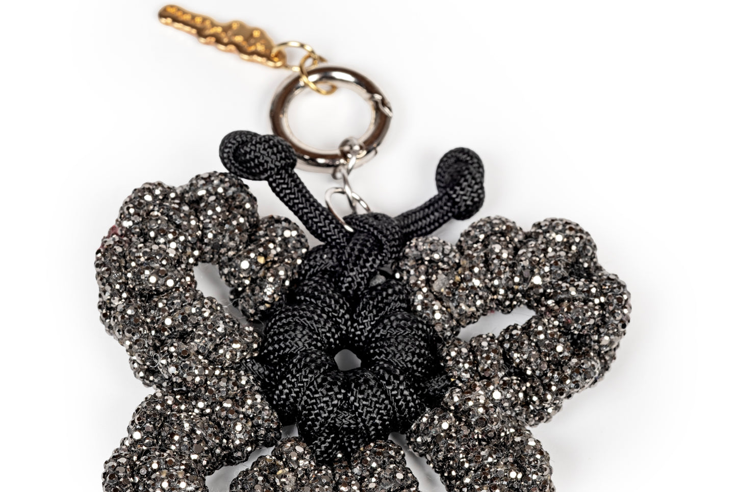 Charm Farfalla strass