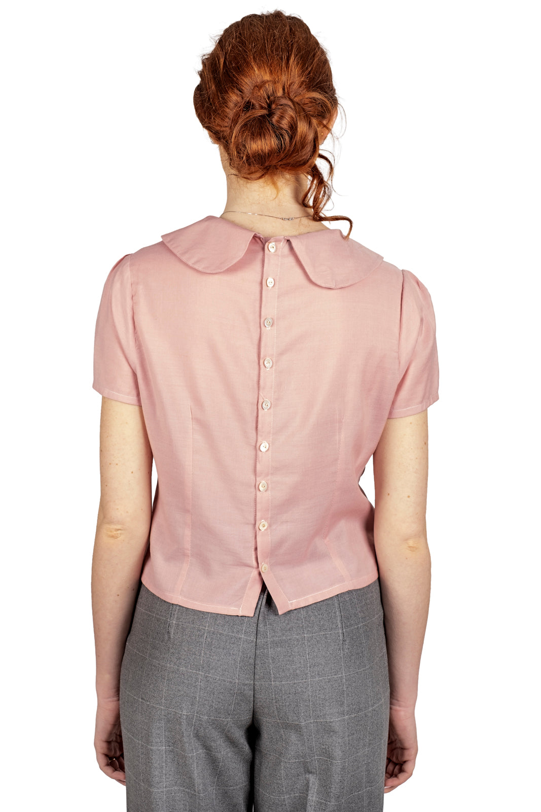 Katy coffee muslin shirt