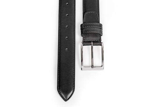 Cintura in vitello nero