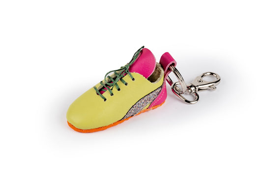 Portachiavi scarpina tennis multicolor