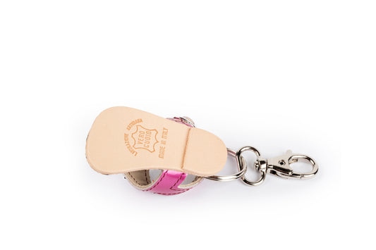Portachiavi infradito rosa