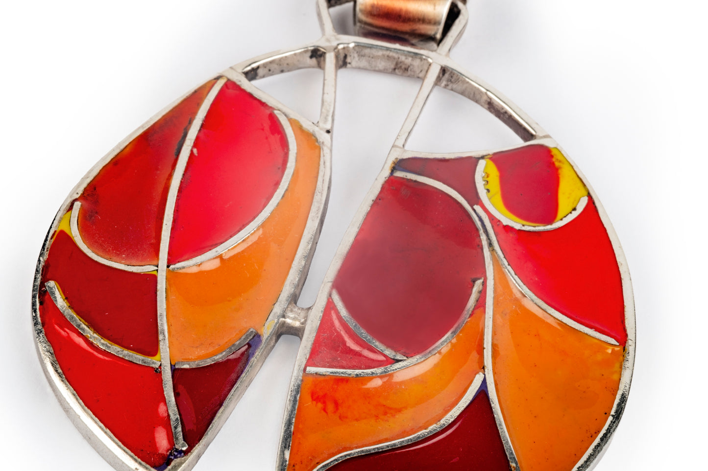 Ciondolo argento e smalti