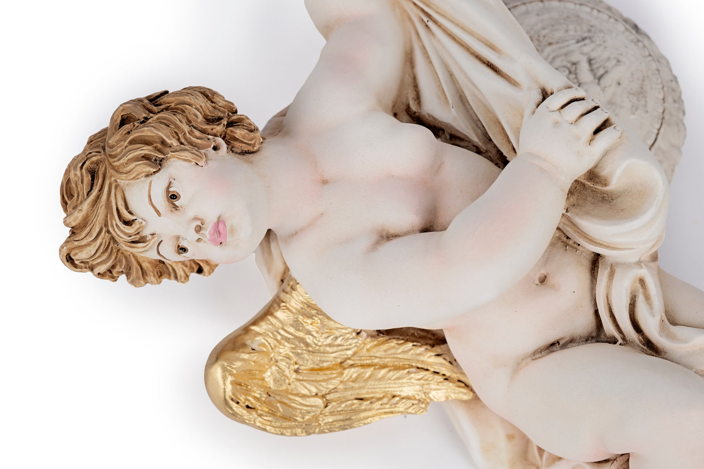 Angelo grande con ali chiuse - Decorazione di Natale