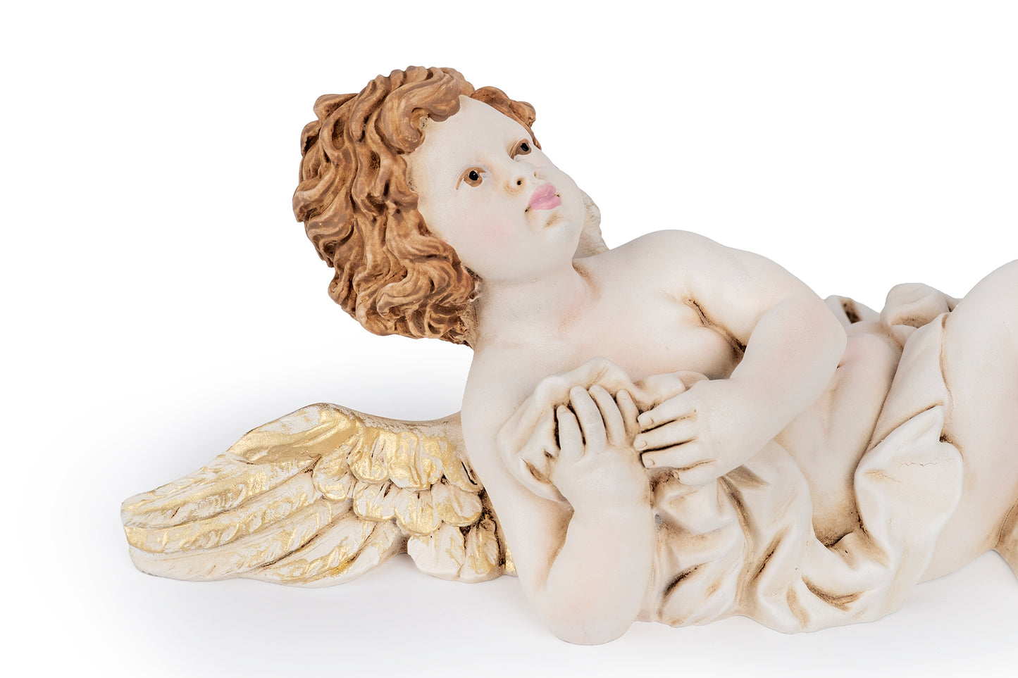 Angelo grande con ali aperte - Decorazione di Natale