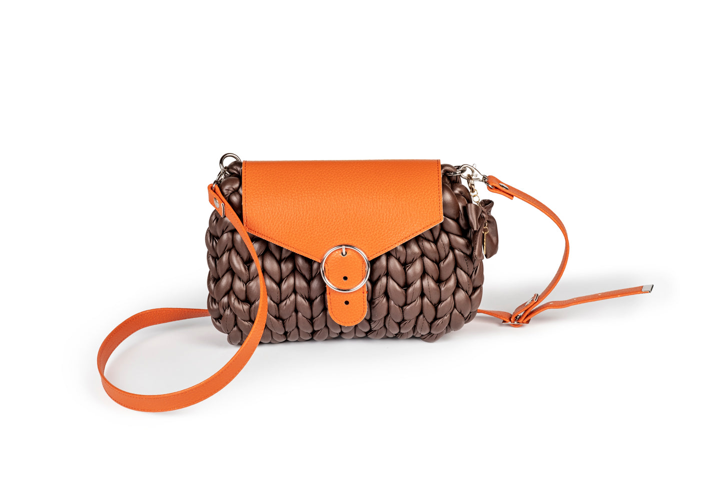 Borsa Chunky Chic fondente e rame