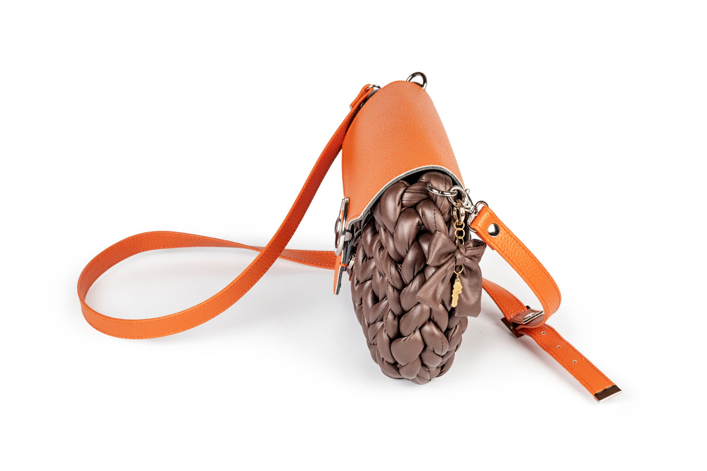 Borsa Chunky Chic fondente e rame