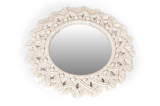 Specchio Macramè