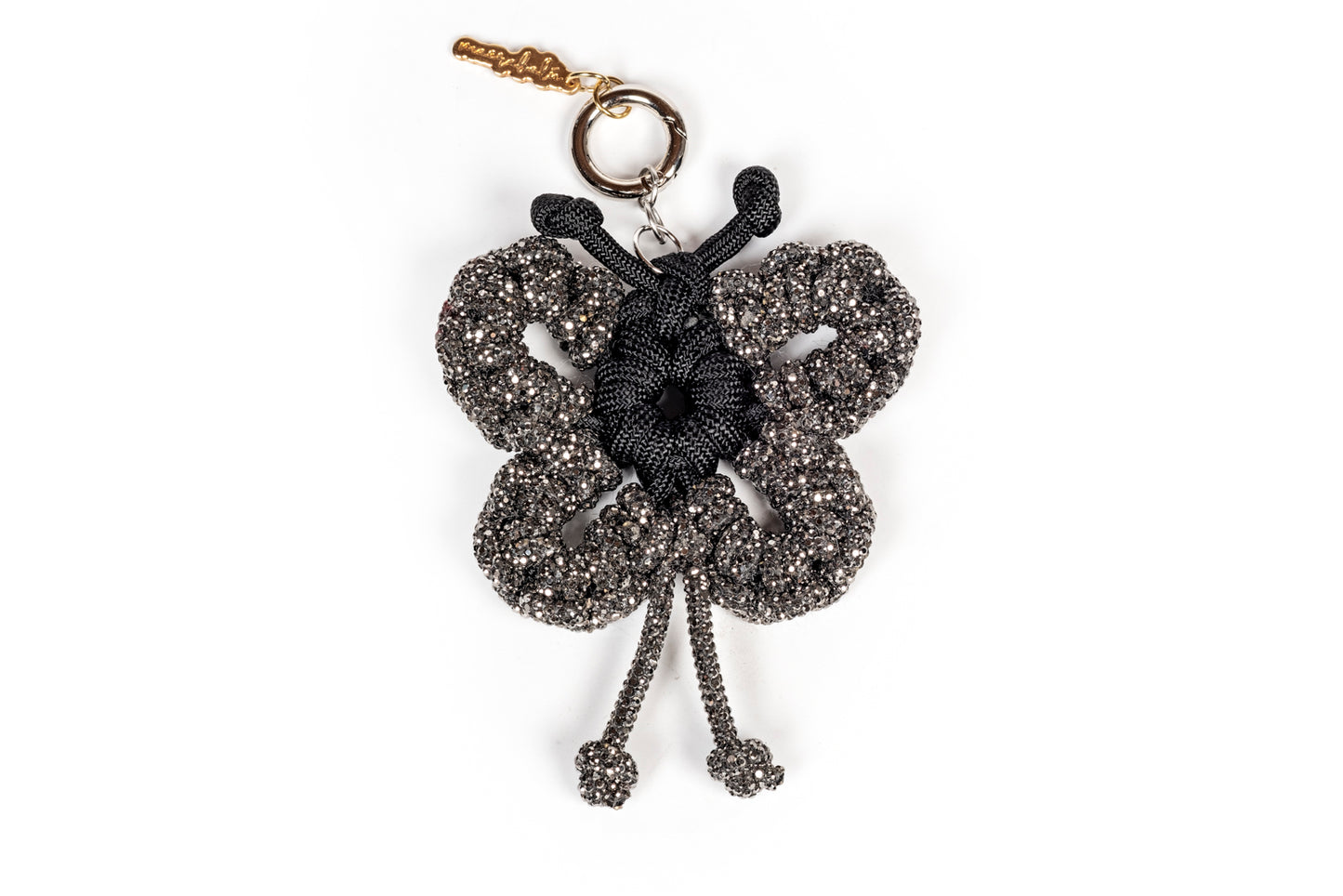 Charm Farfalla strass