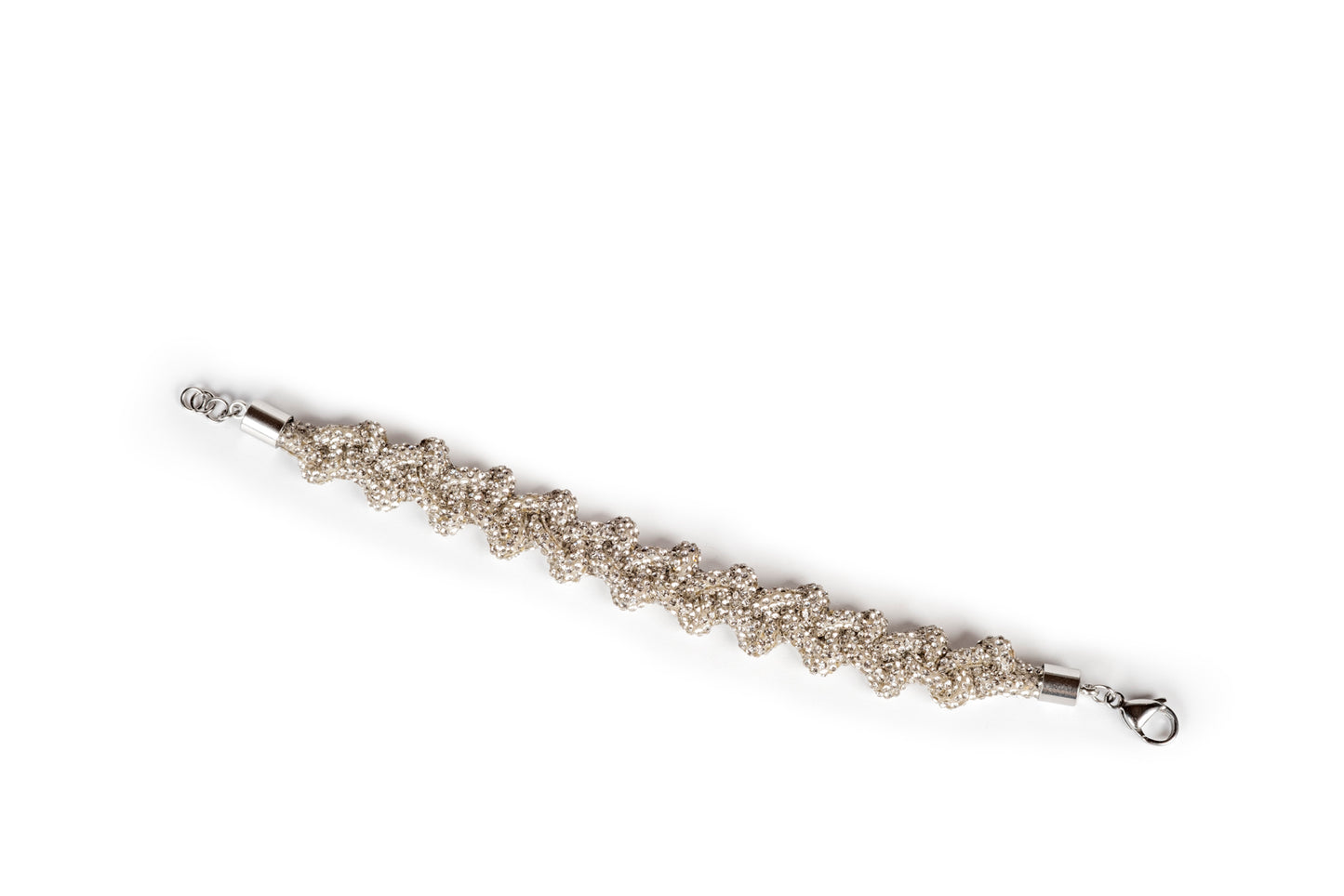 Braccialetto intreccio alternato