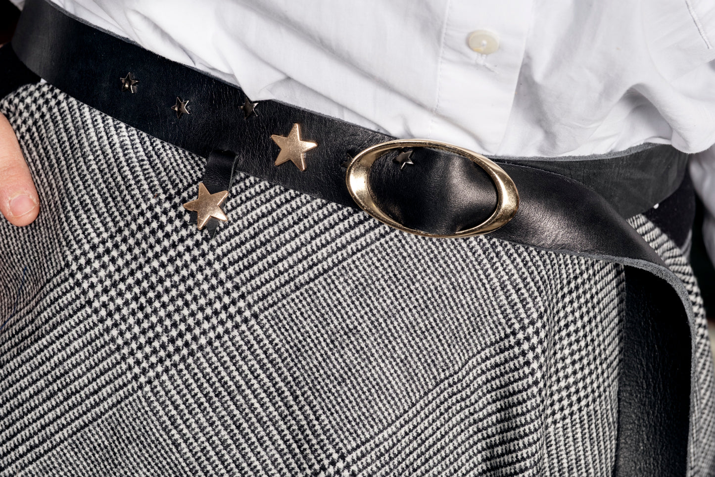 Cintura stellare in cuoio