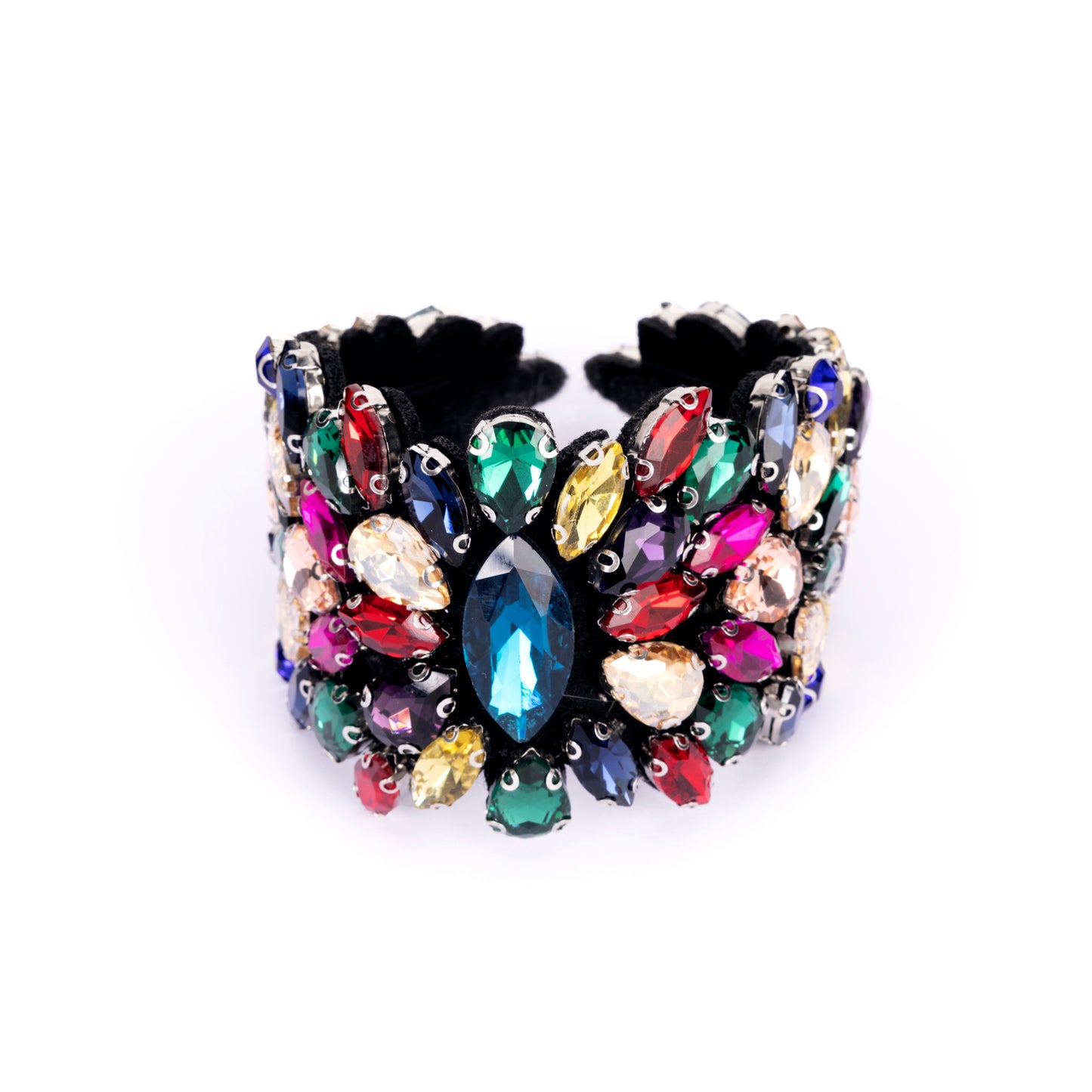 Bracciale con cristalli Swarovski® multicolore