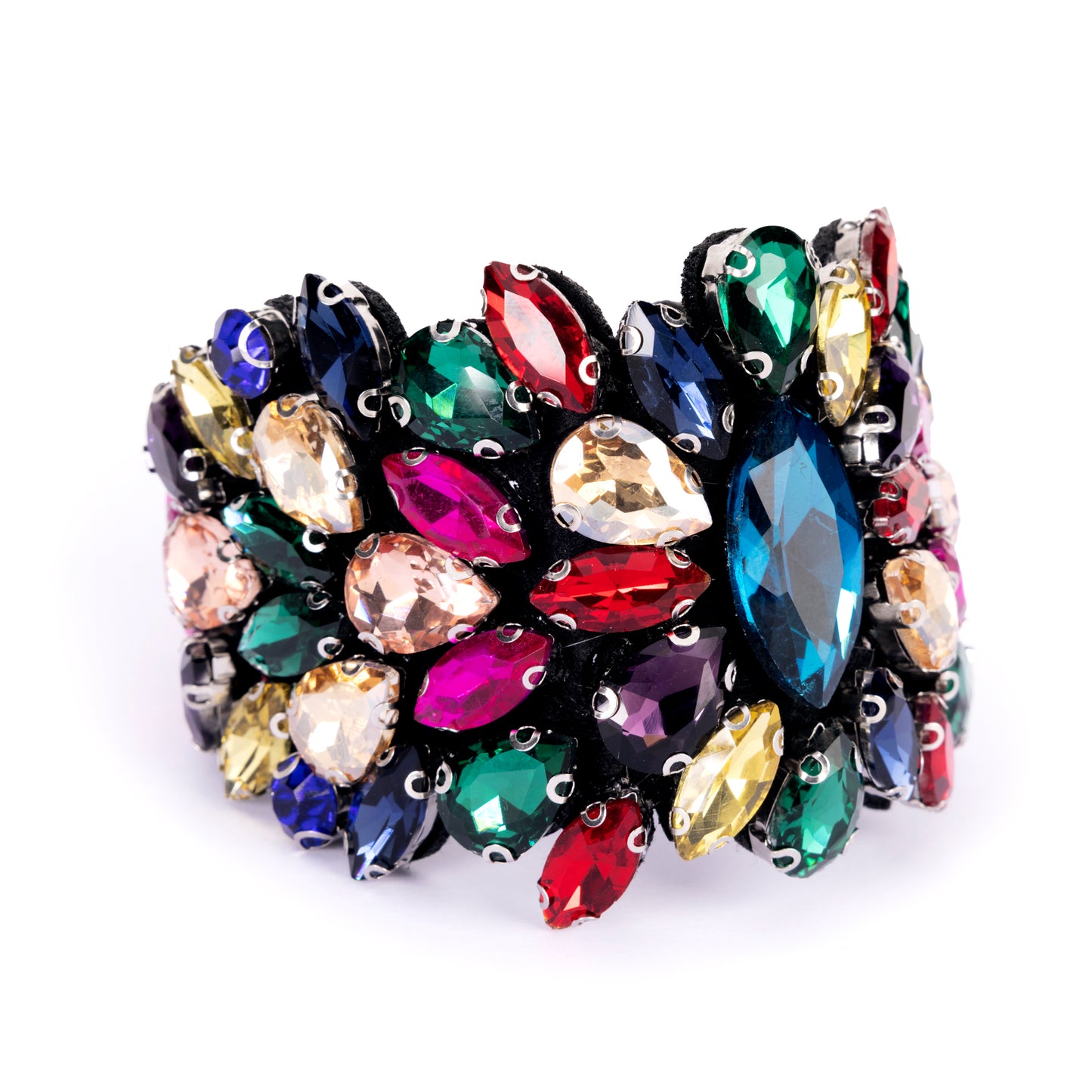 Bracciale con cristalli Swarovski® multicolore