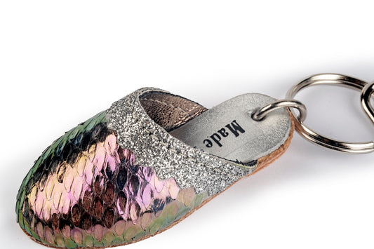 Portachiavi ciabattina cangiante