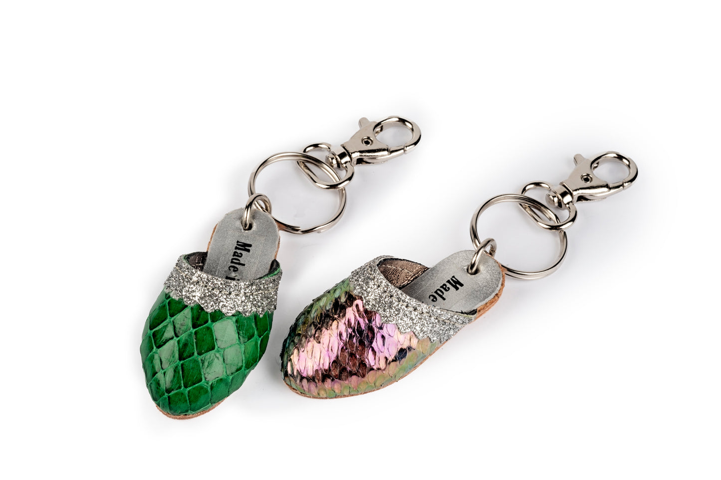 Portachiavi ciabattina cangiante