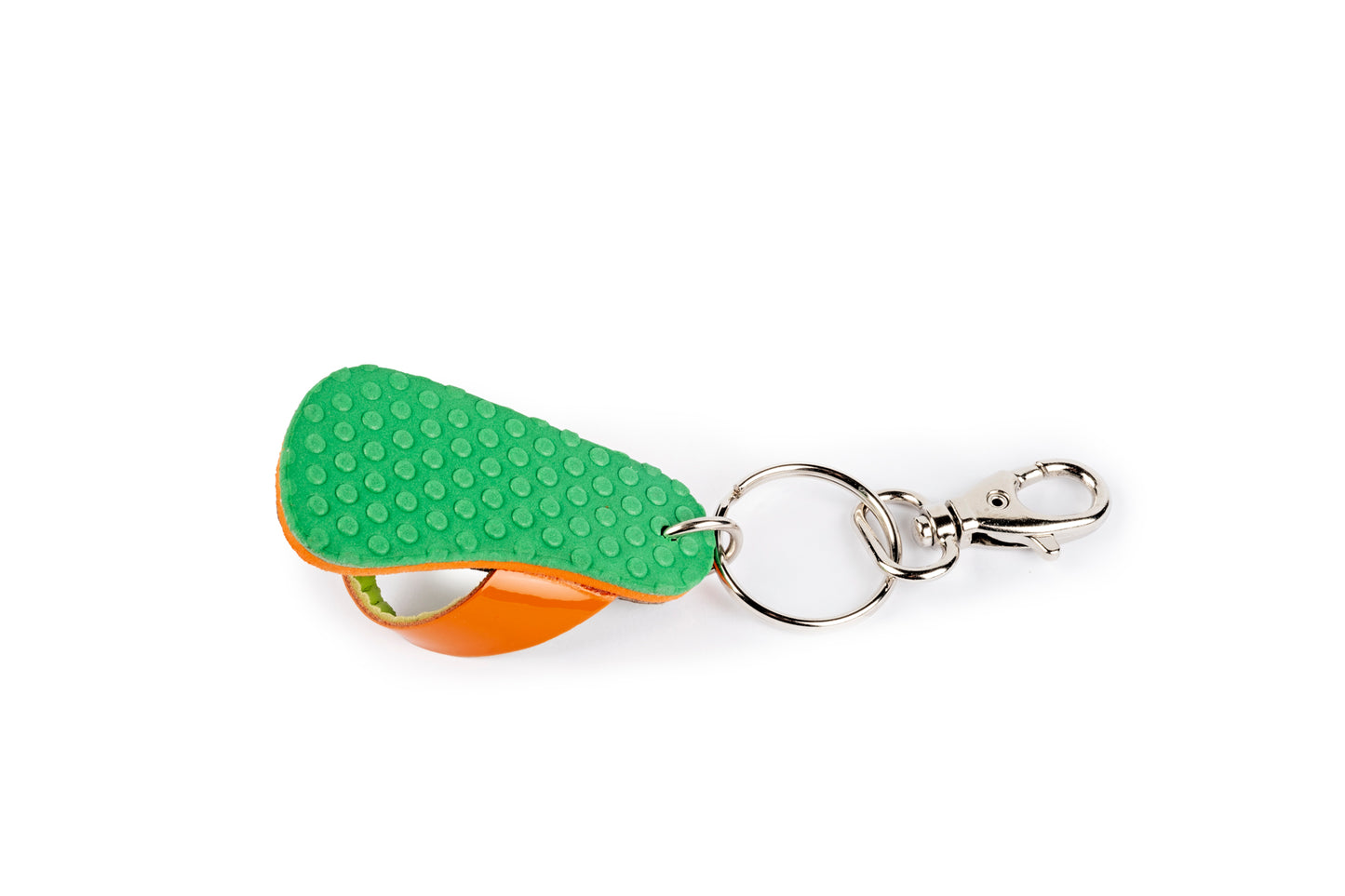 Portachiavi ciabattina mare arancione