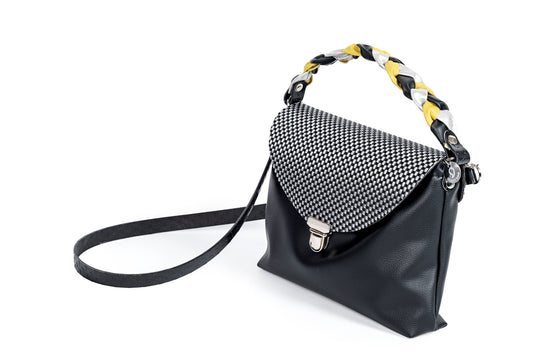 Baustellina nero grigio e giallo