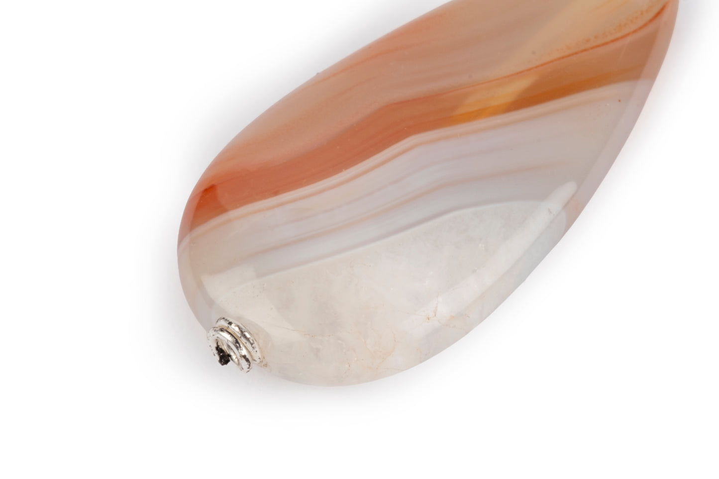 Orecchini argento e agata